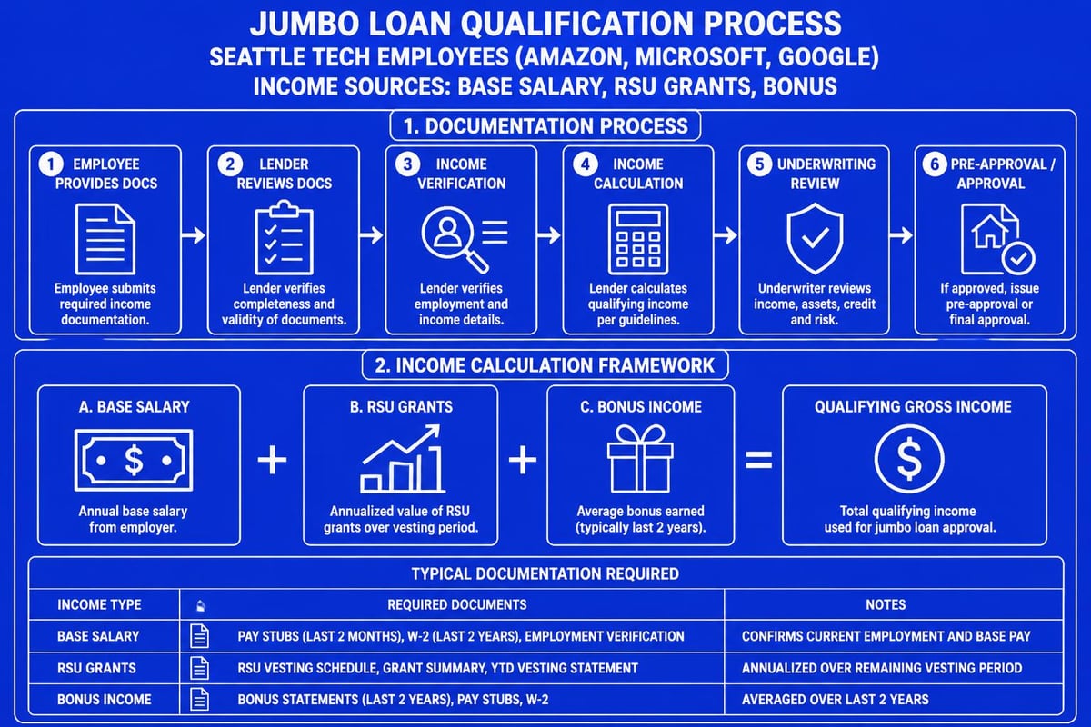 Jumbo loan qualification process