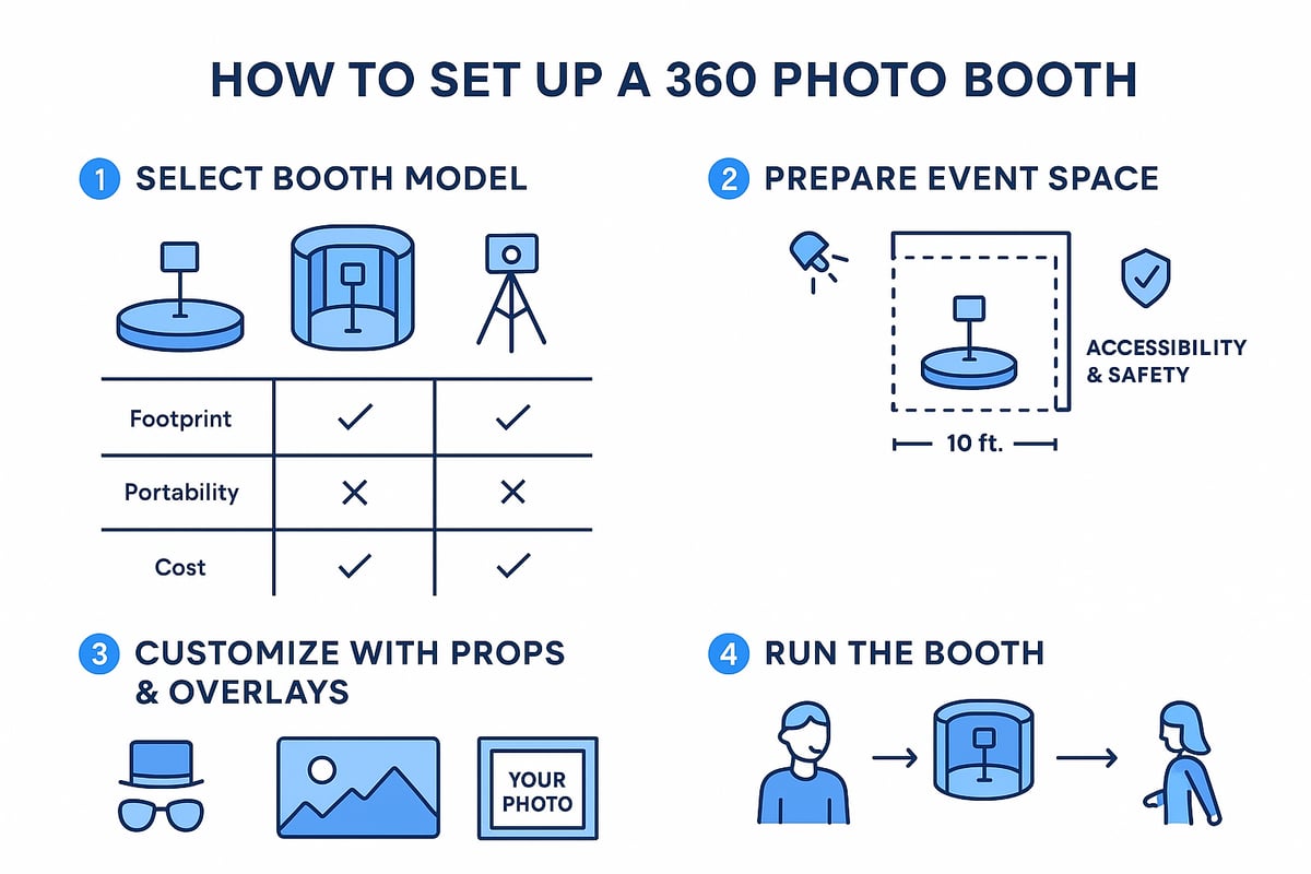 Step-by-Step Guide: Setting Up a 360 Photo Booth