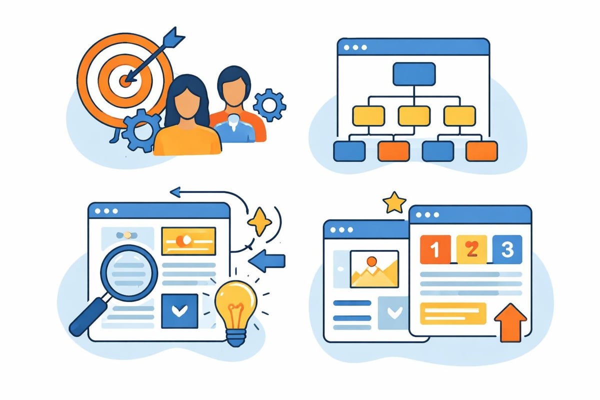 Website planning framework