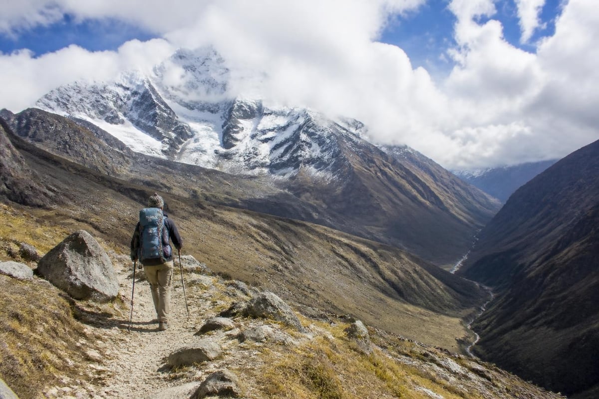 Salkantay trek elevation profile