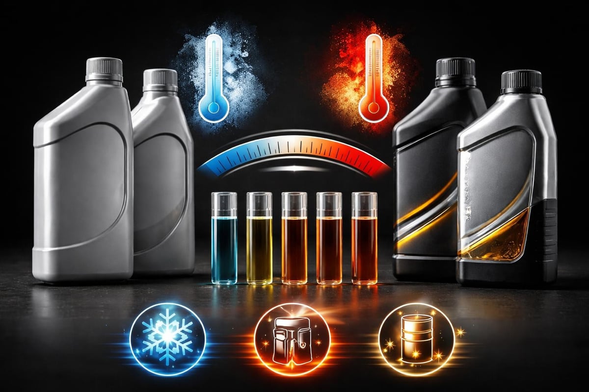 Oil viscosity comparison