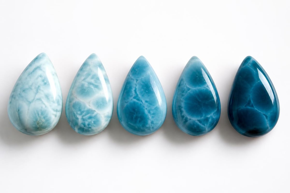 Larimar quality grades