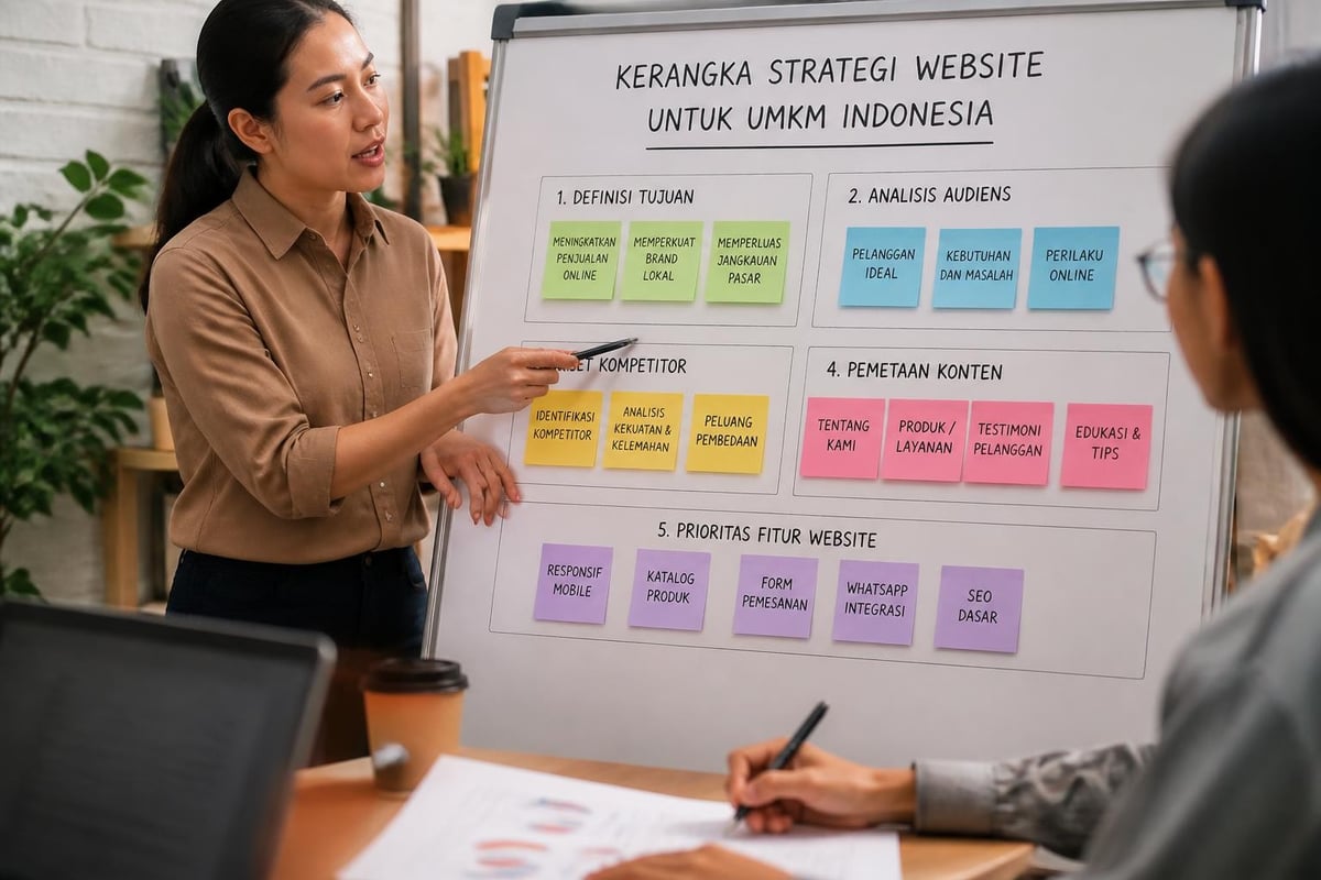 Website planning framework
