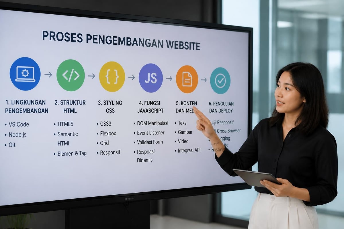 Website development workflow