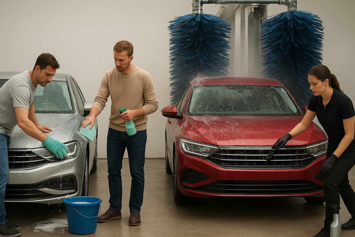 Tipos de Lavagem Automóvel: Vantagens e Desvantagens