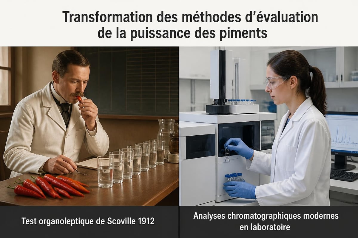 Évolution historique de la mesure du piment