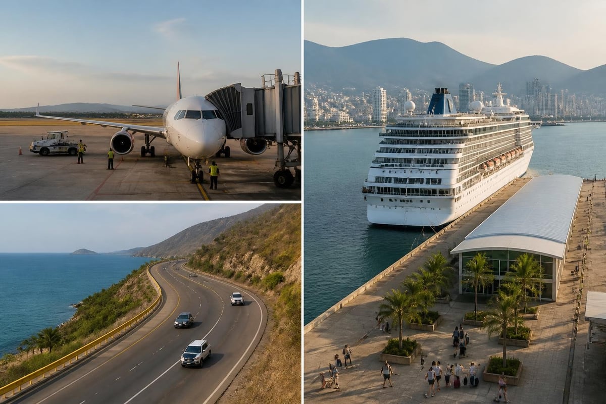 Conectividade de transporte em Santa Marta