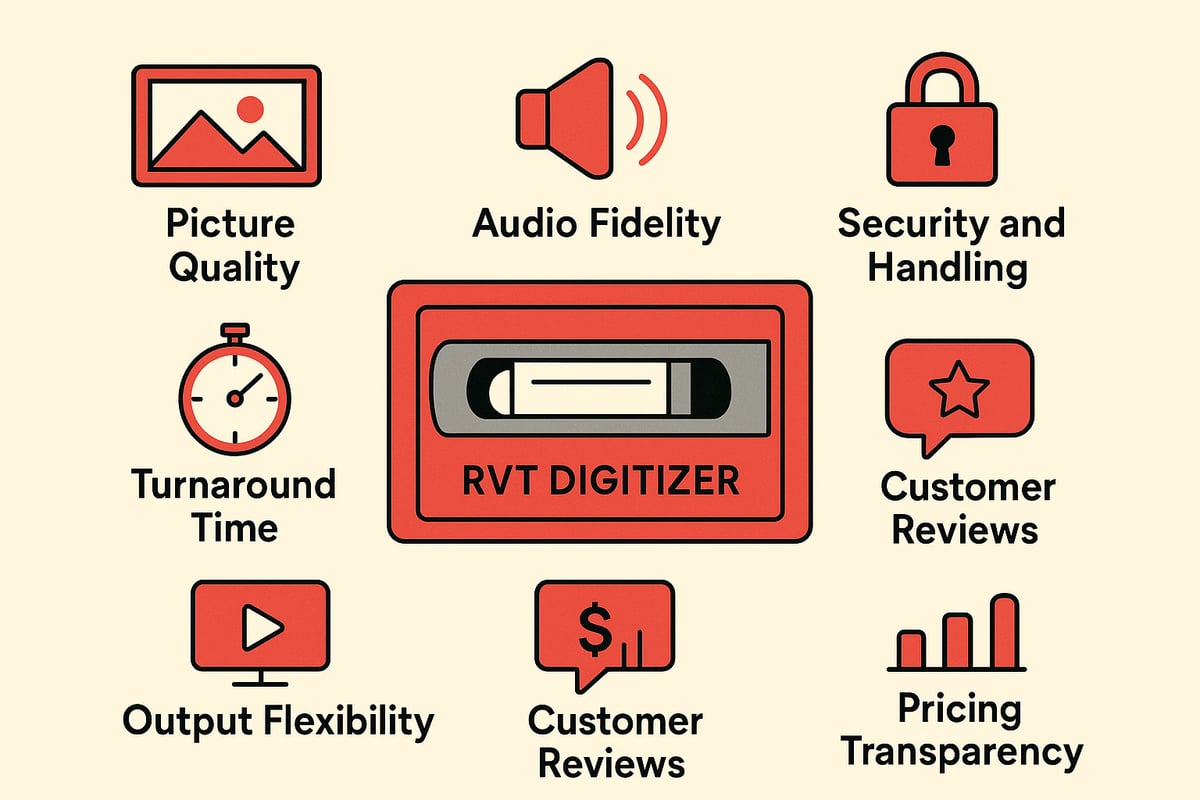 Criteria for Choosing the Best Video Tape Transfer Service