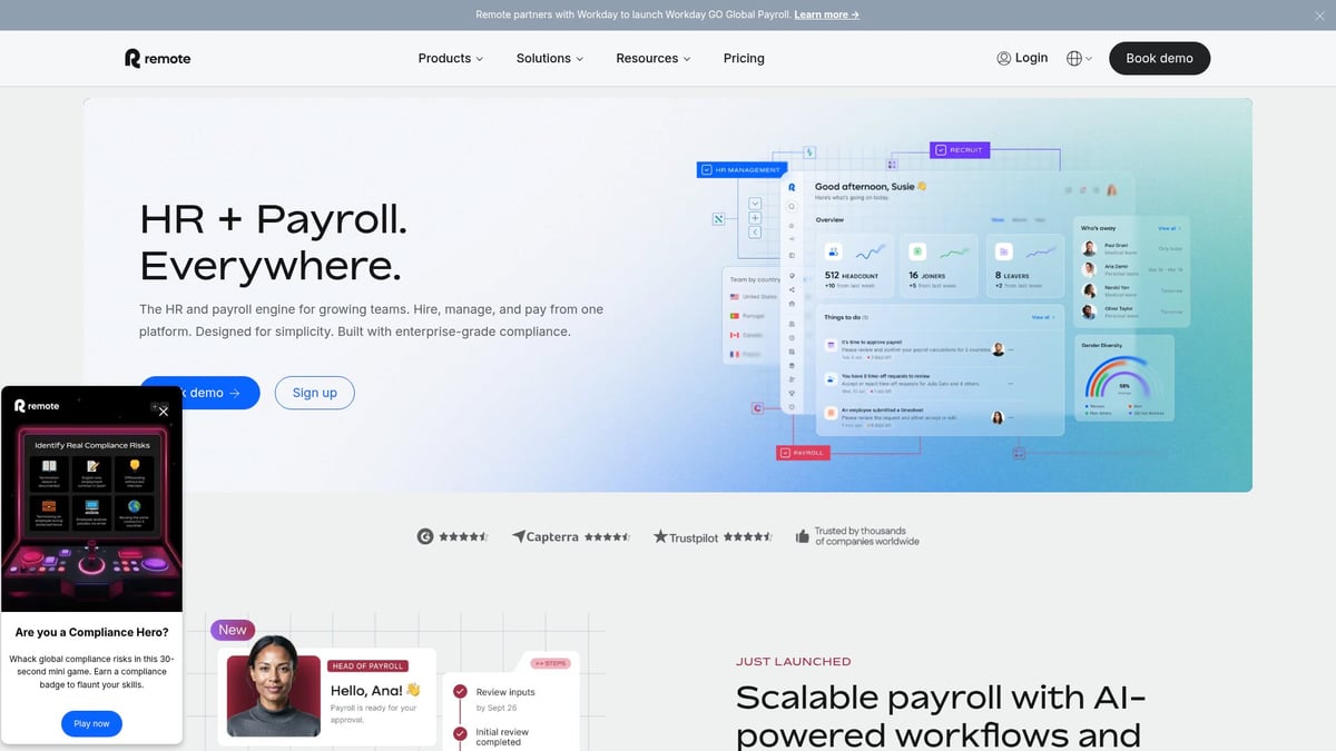 Top 9 Essential Employer of Record Providers in 2025 - Remote