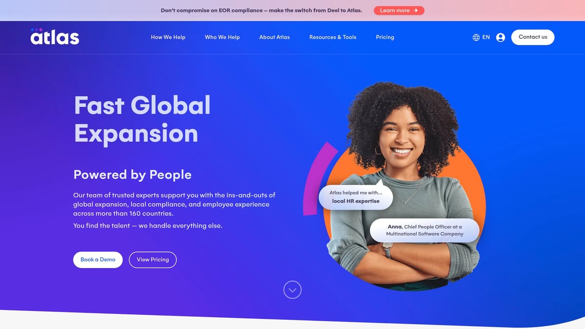 Top 9 Essential Employer of Record Providers in 2025 - Atlas