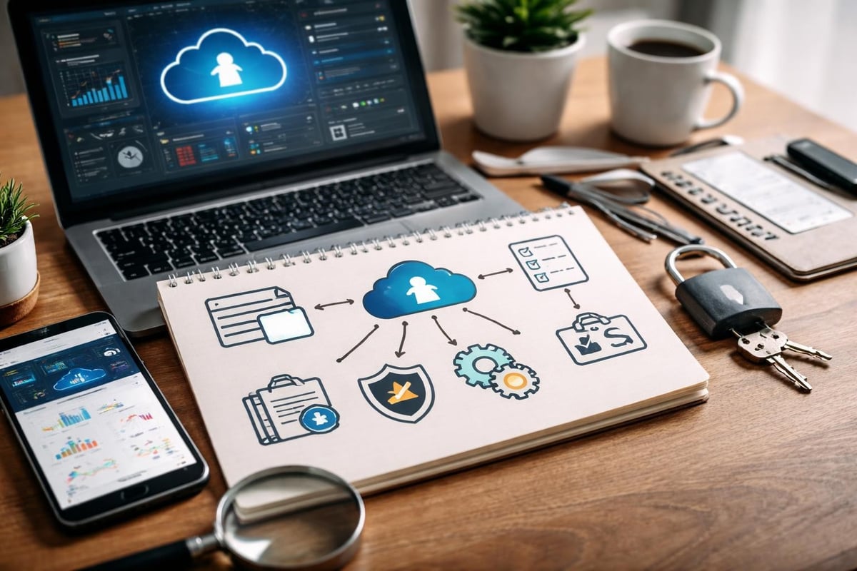 Cloud security monitoring components