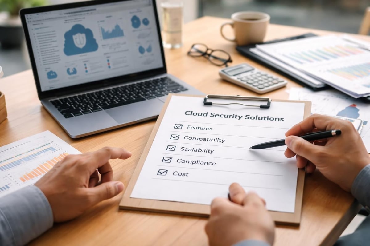 Cloud security solution selection criteria