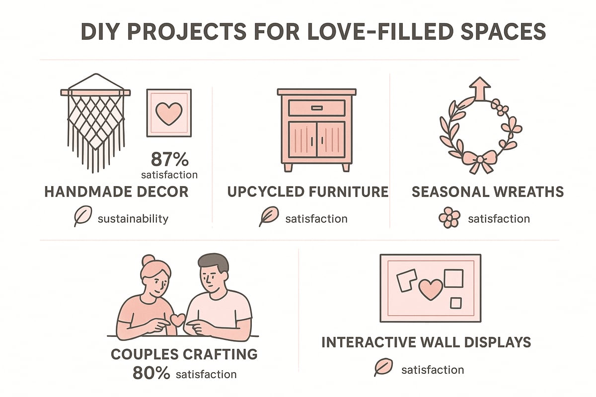 Creative DIY Projects for Love-Filled Spaces