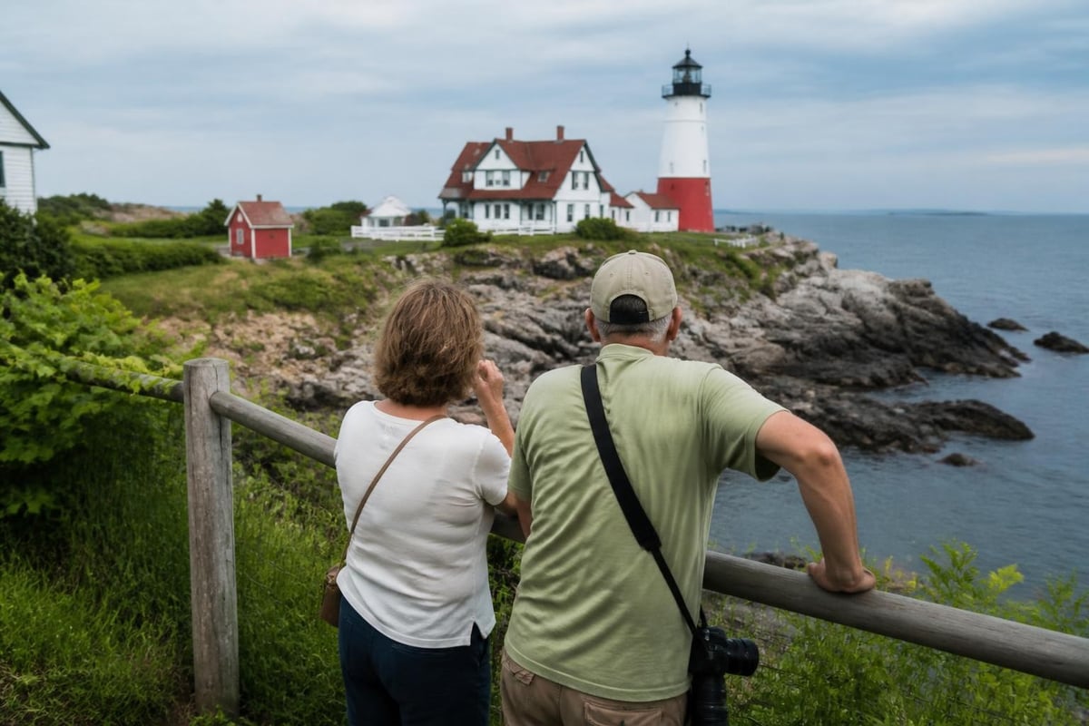 Maine tourism visitor patterns
