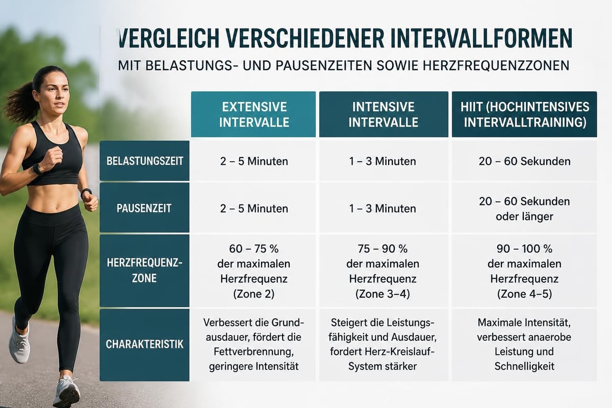 Intervalltraining Strukturen