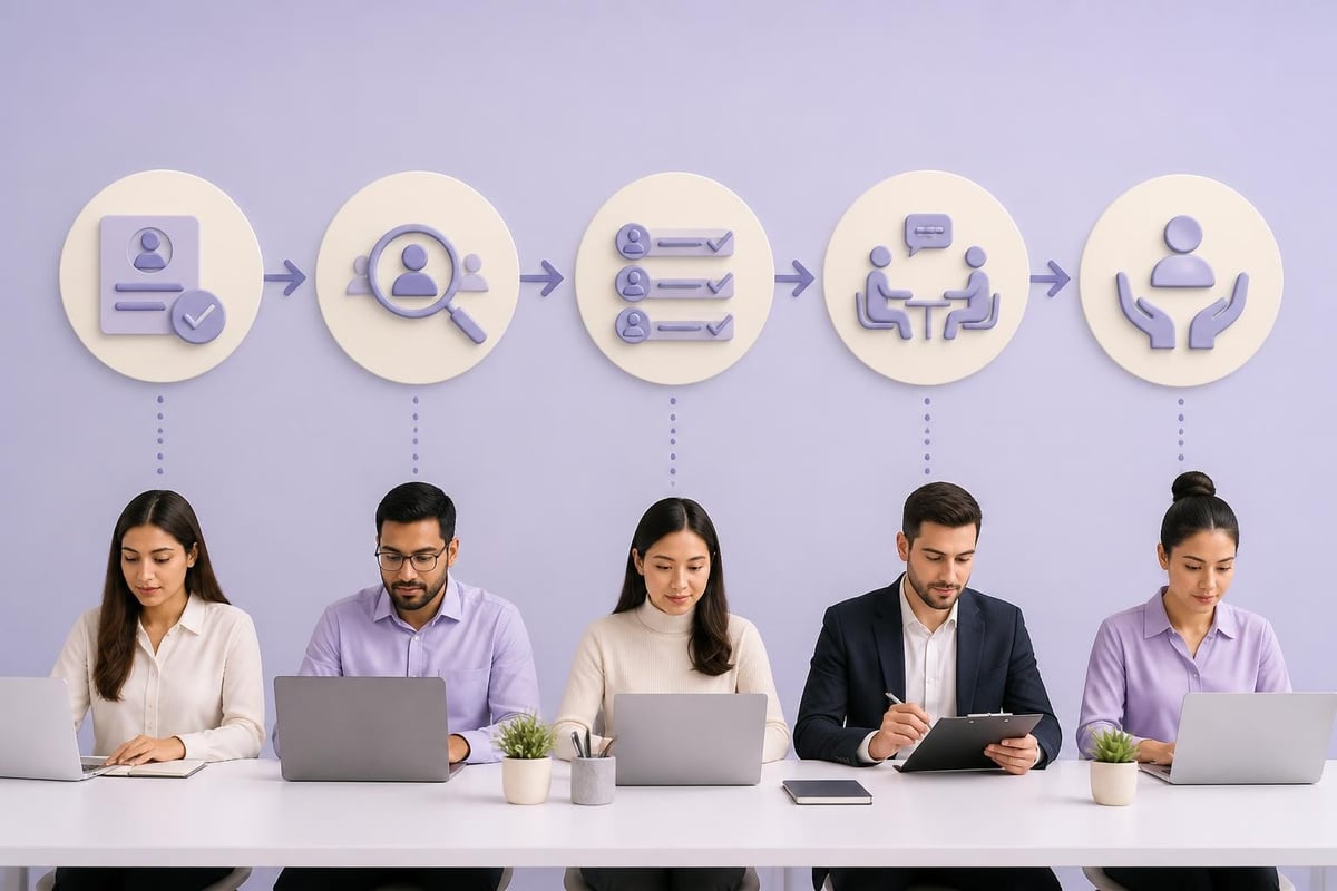 RPO recruitment process workflow