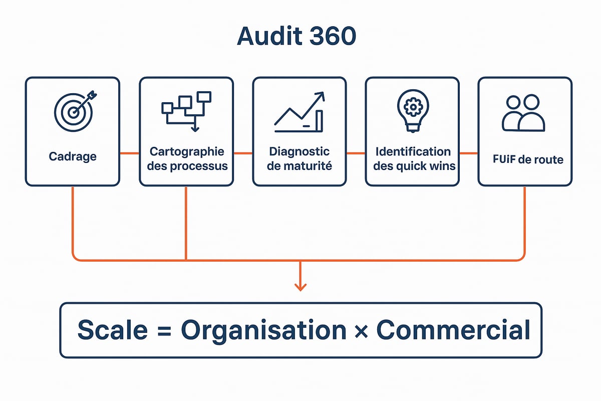La Méthodologie Audit 360° : Étapes Clés et Chronologie