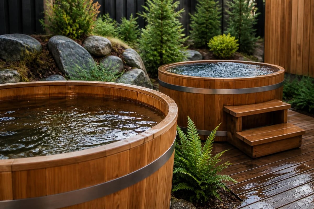 Wood soaking tub benefits