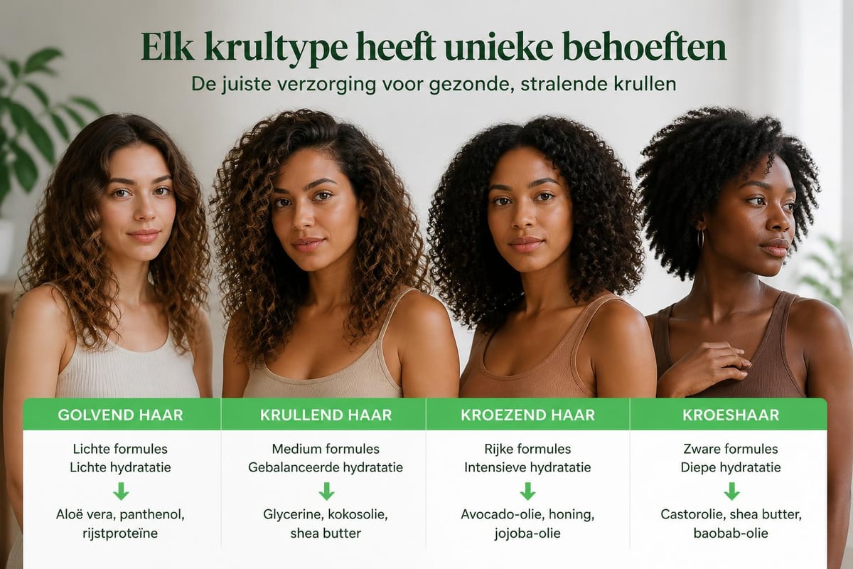 Krultypes en productbehoeften
