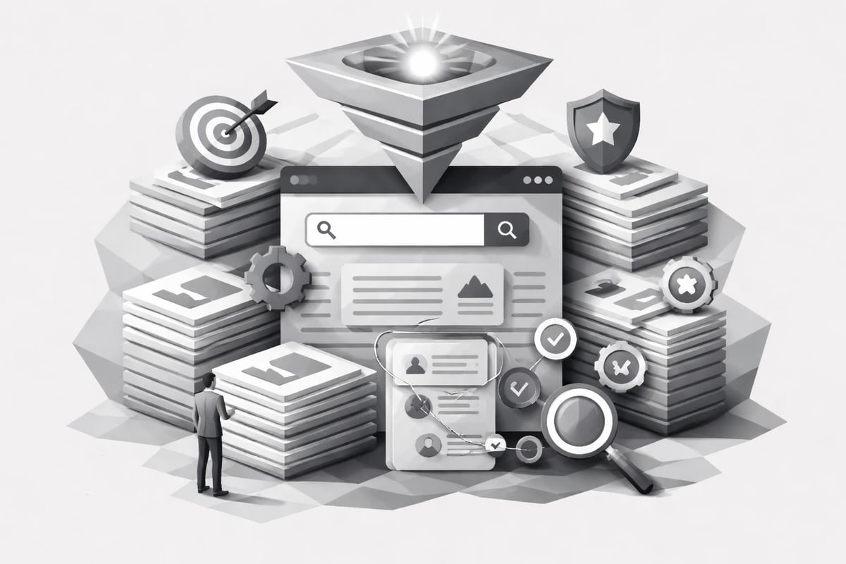 Content optimization layers