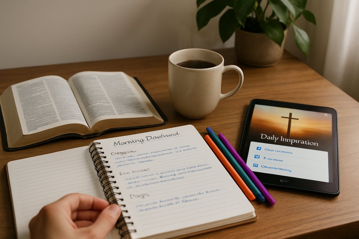 Ejemplos Prácticos de Devocionales Bíblicos para Inspiración Diaria en 2025