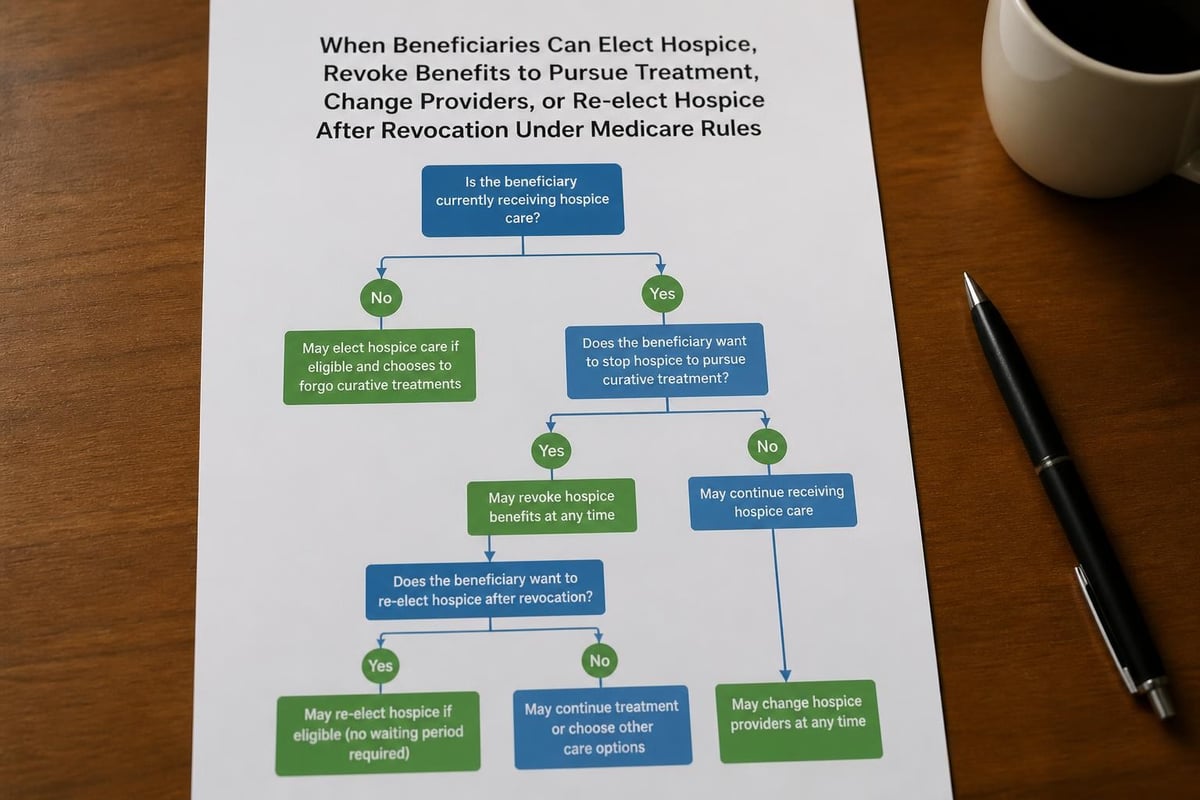 Medicare and Hospice: Coverage, Benefits & What to Know 3 Hospice election decisions