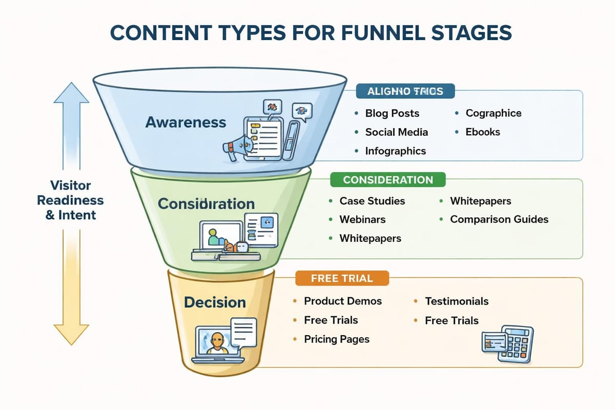 Content marketing funnel