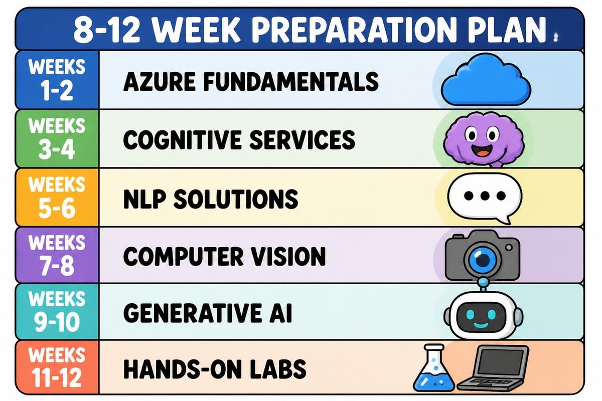 AI-102 exam preparation timeline