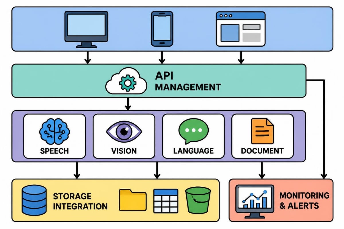 Azure AI services architecture