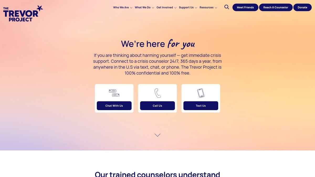 Top 8 Resources Mental Health Experts Recommend in 2025 - The Trevor Project