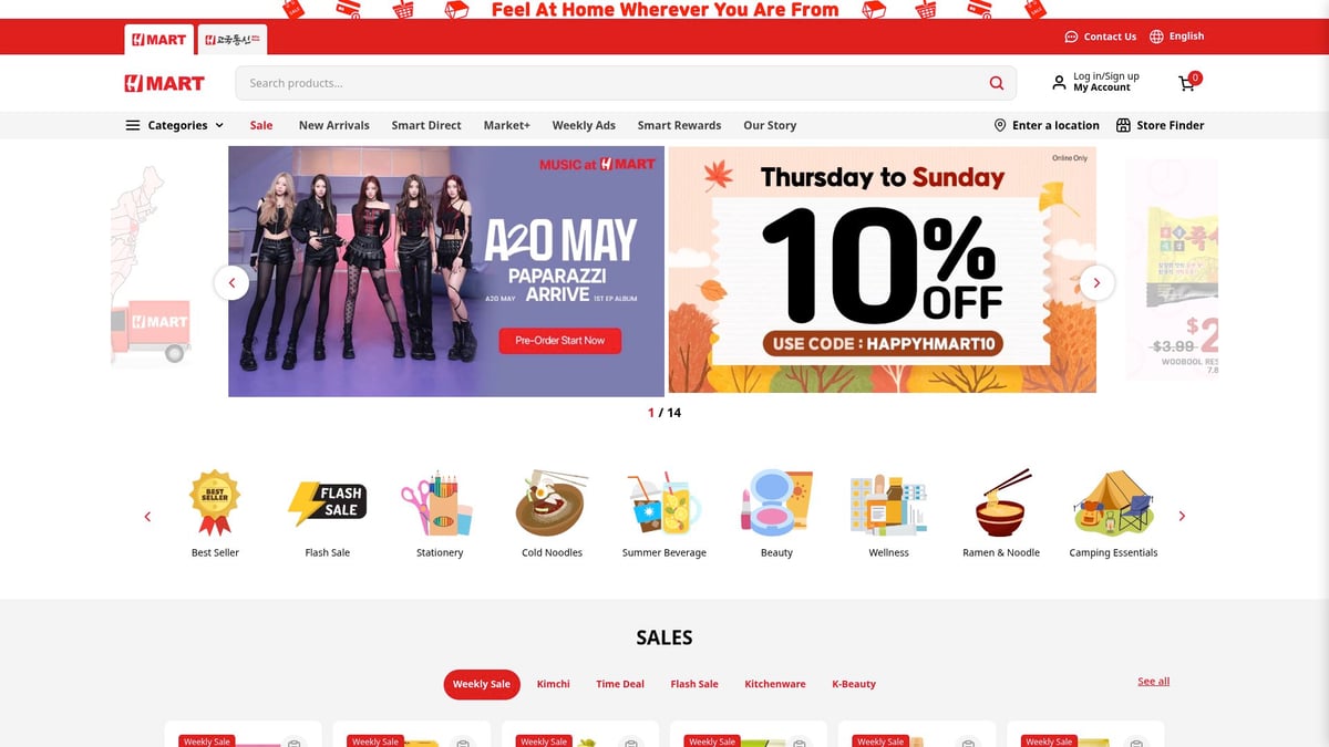 9 Essential Best Online Asian Grocery Picks for 2025 - H Mart Online