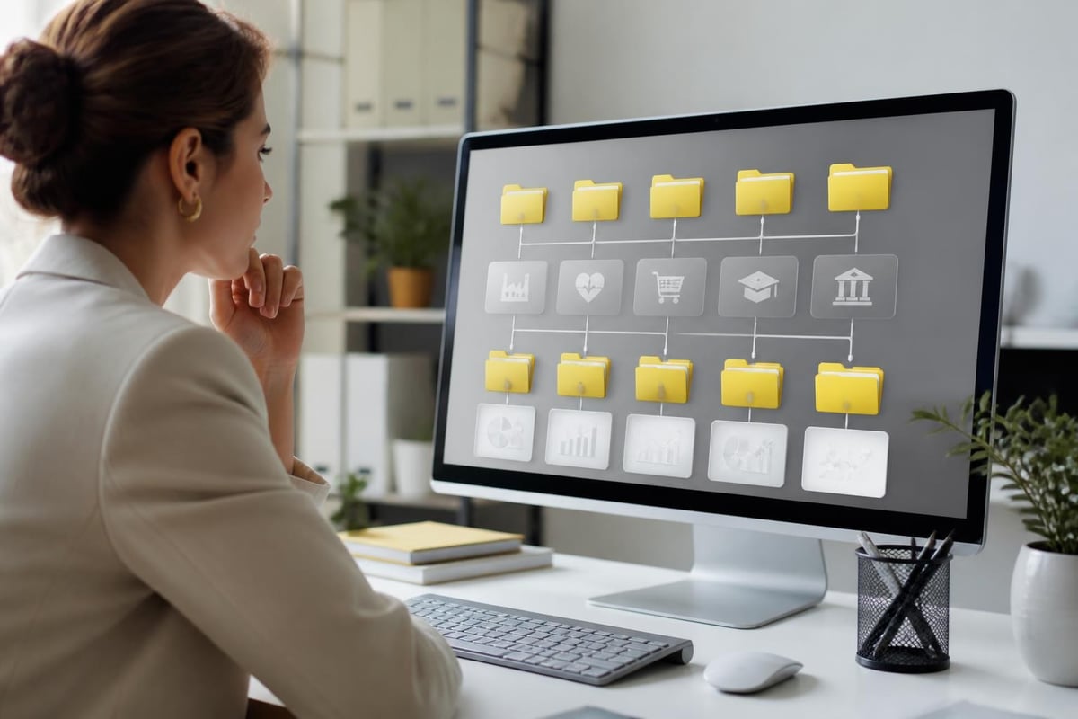 Portfolio organization system