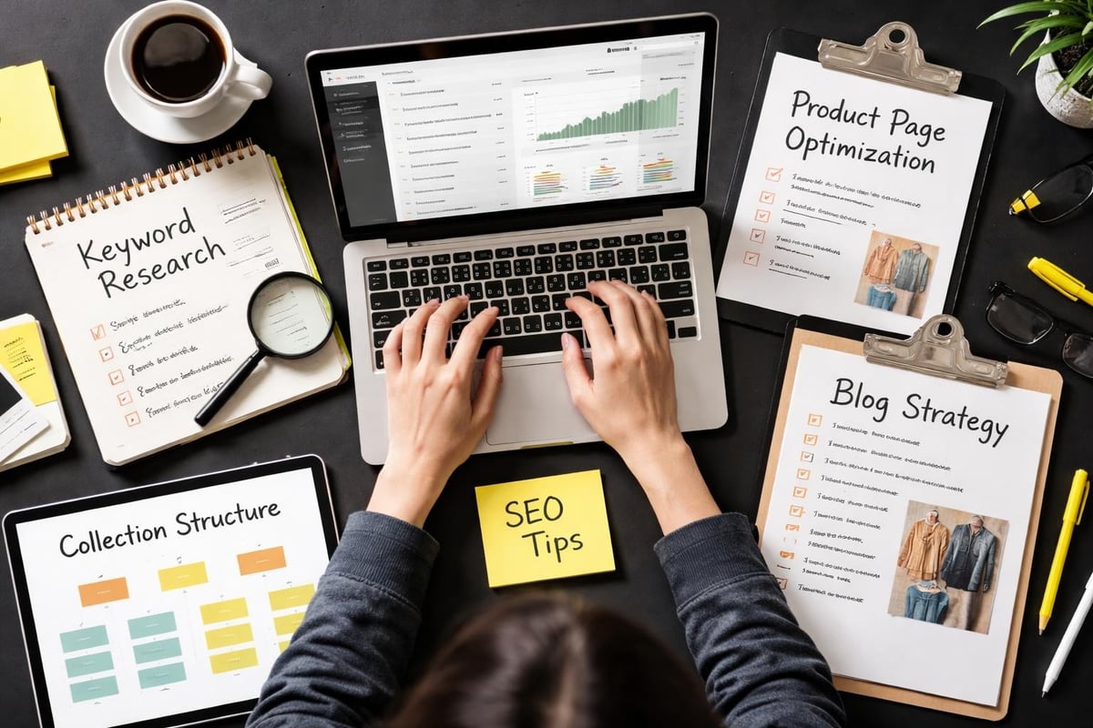 Shopify SEO workflow