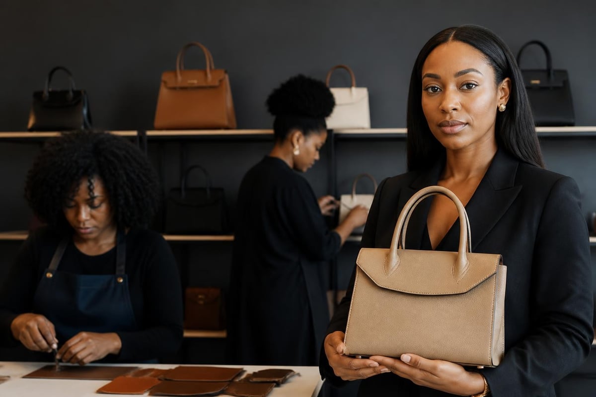 Black designer handbag market evolution