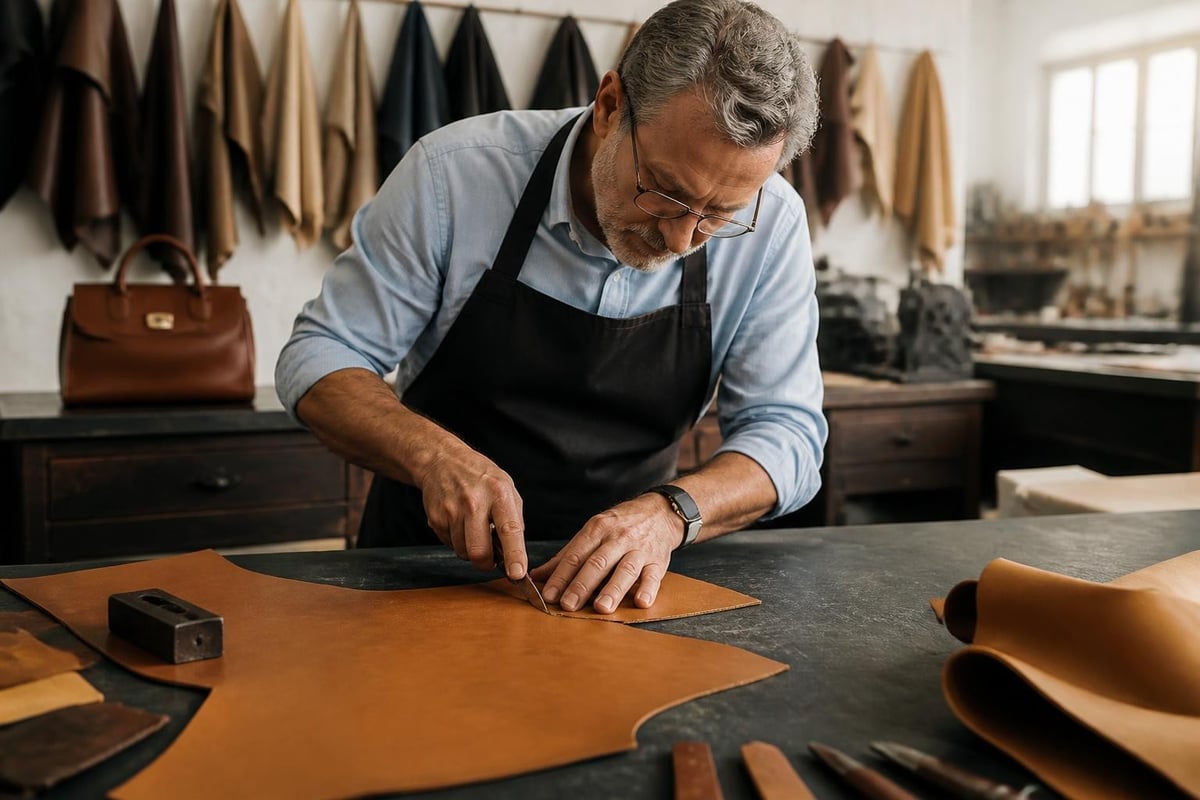 Handbag craftsmanship techniques