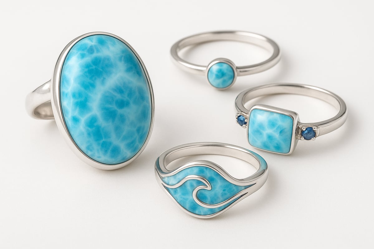 2026 Design Trends: What’s Hot in Larimar Sterling Silver Rings