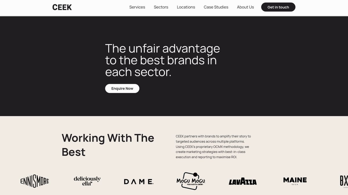 7 Leading Web Agencies to Watch in 2026 - CEEK Marketing