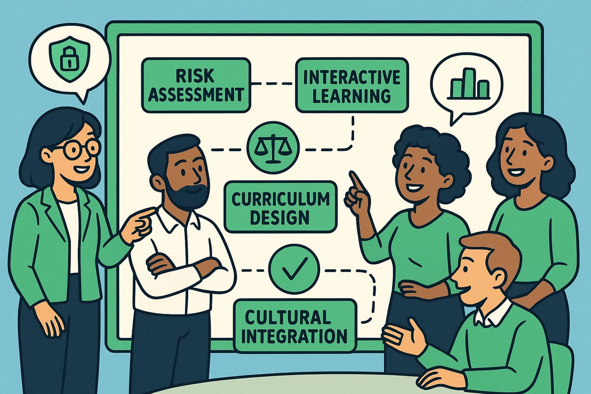 Step-by-Step AI Ethics Training Framework