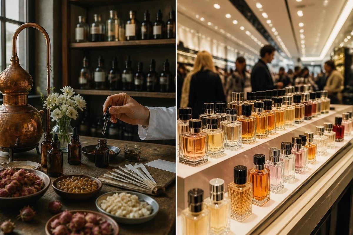 Nischen vs. Designer Parfums
