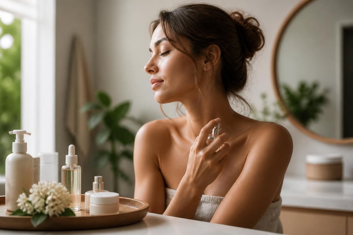 Hautpflege und Parfum
