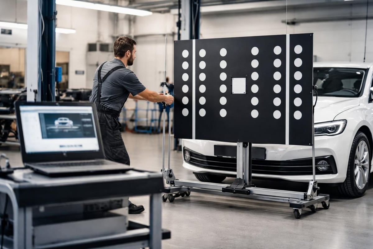Modern vehicle calibration process