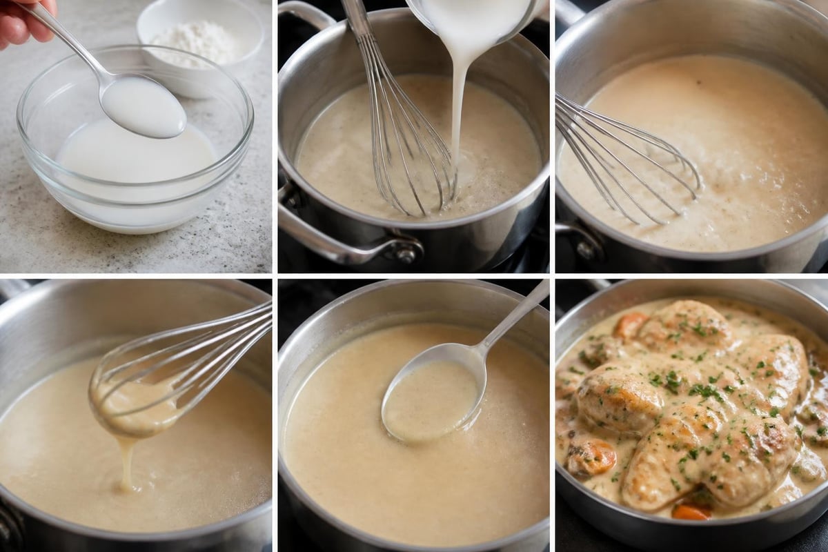 Cooking with corn starch techniques
