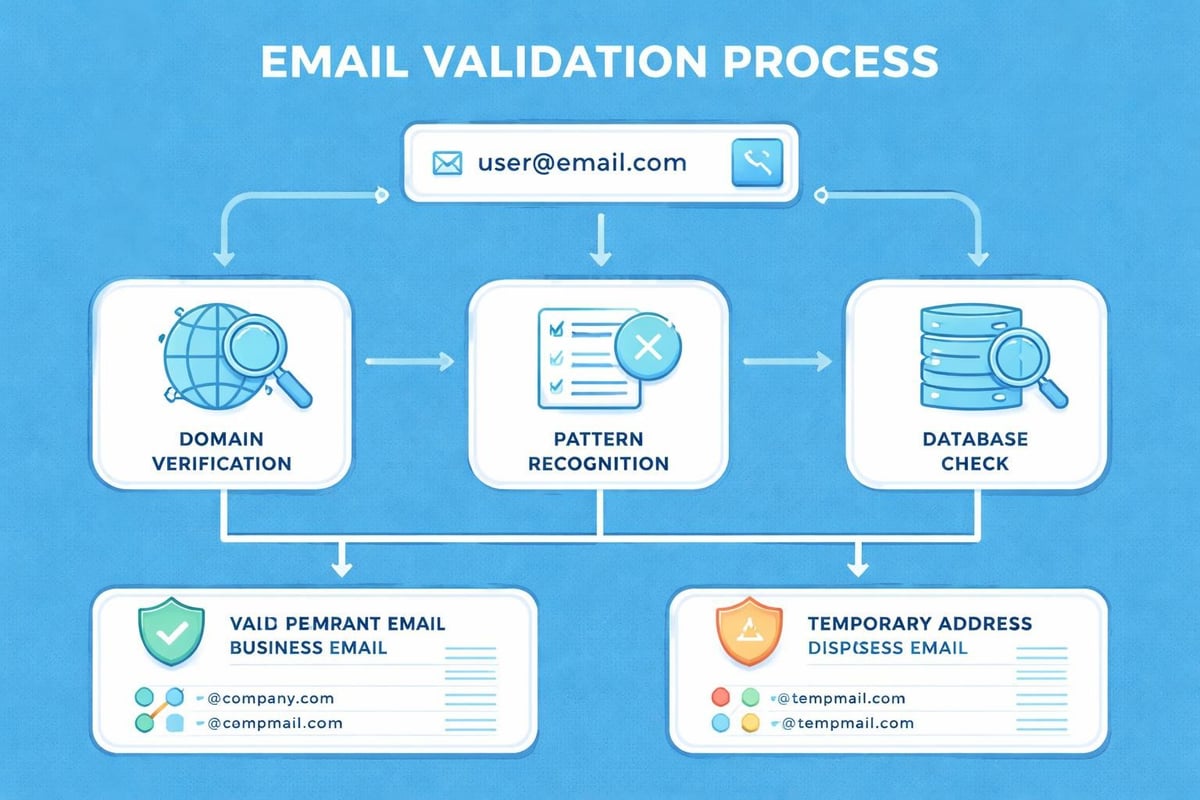 Email validation process