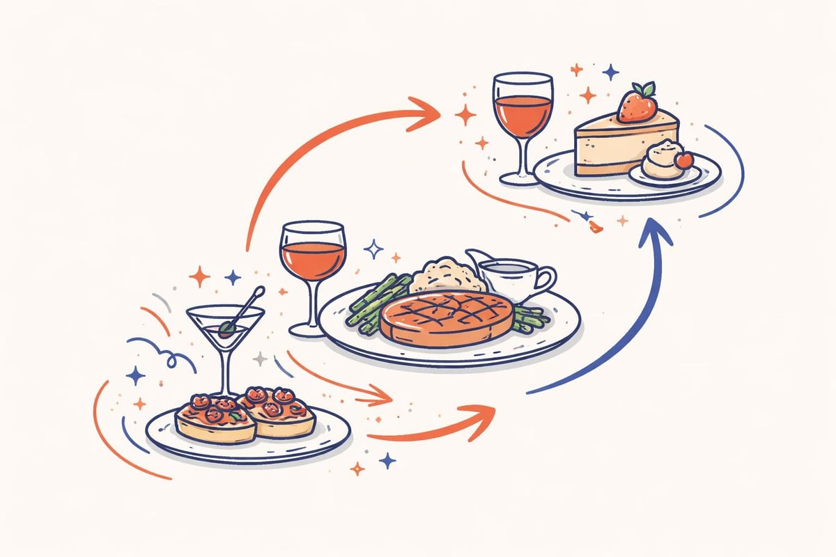 Dreigang Menü Komponenten