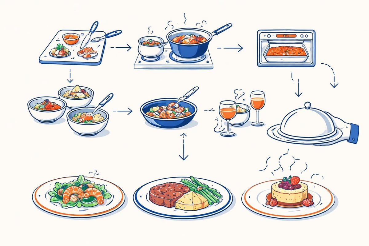 Menüplanung Zeitablauf