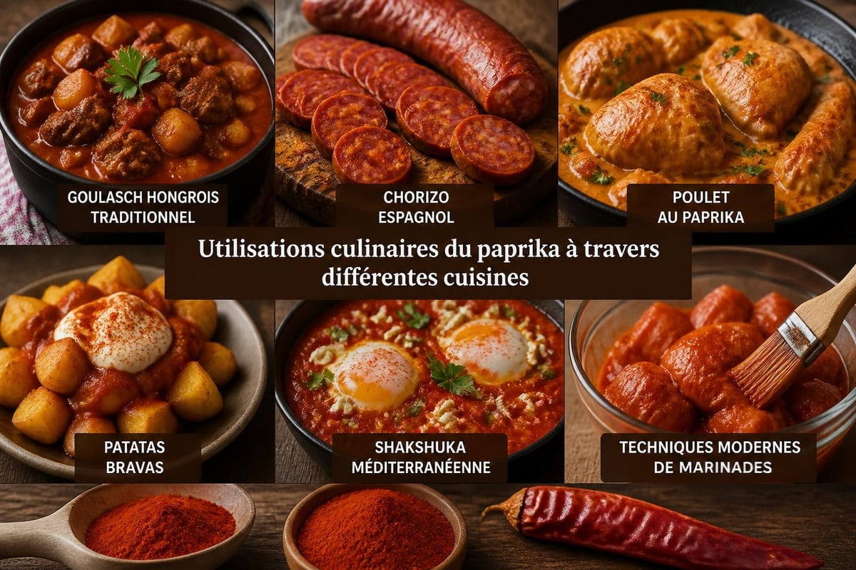 Applications culinaires du paprika