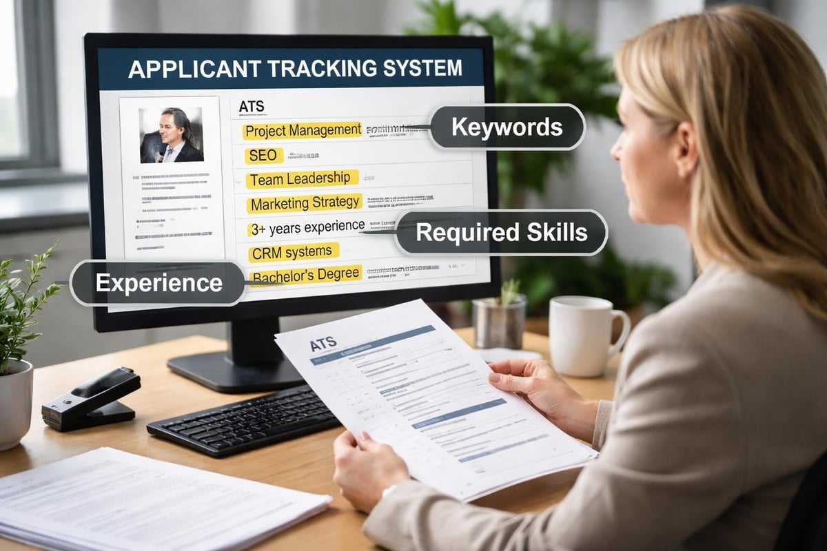 CV Options in 2026: Choosing the Right Format for Your Career 2 ATS keyword matching process