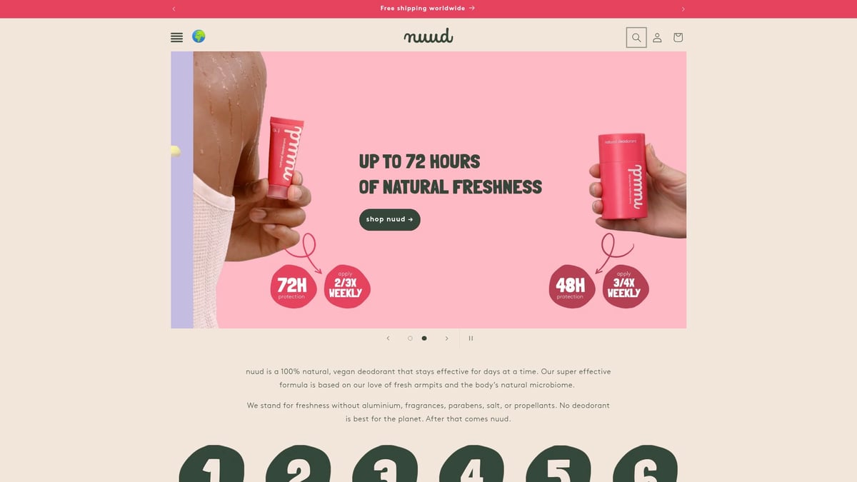 7 Meilleurs Déodorant Le Plus Efficace à Tester en 2026 - Nuud Déodorant Crème