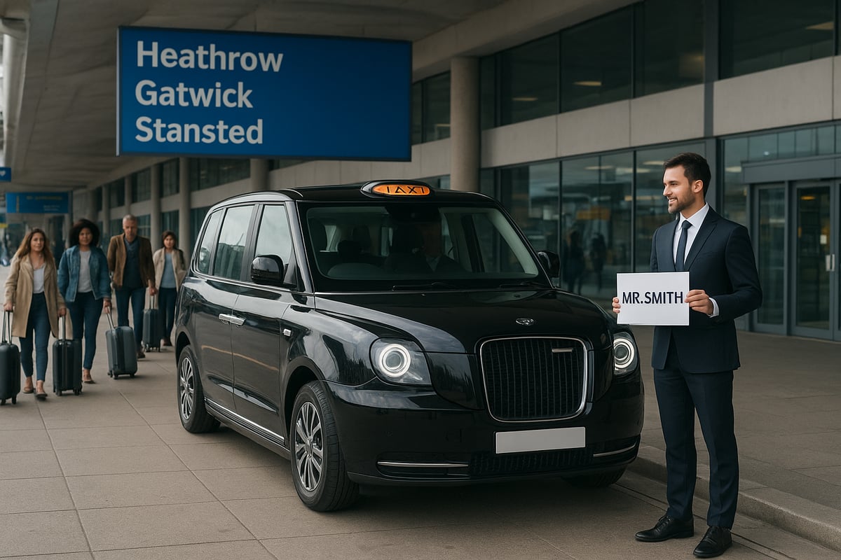 How to Book a Taxi to London Airports in 2026: Step-by-Step Guide