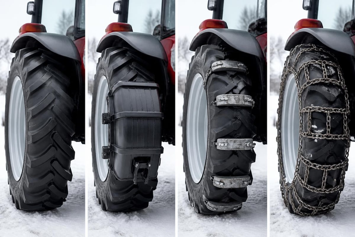 Tractor traction systems